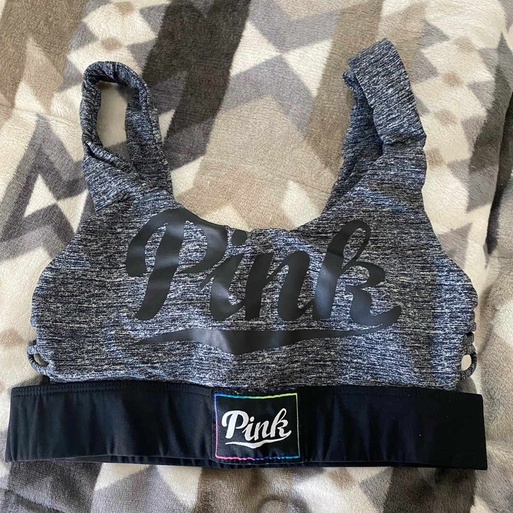 PINK sports bra.